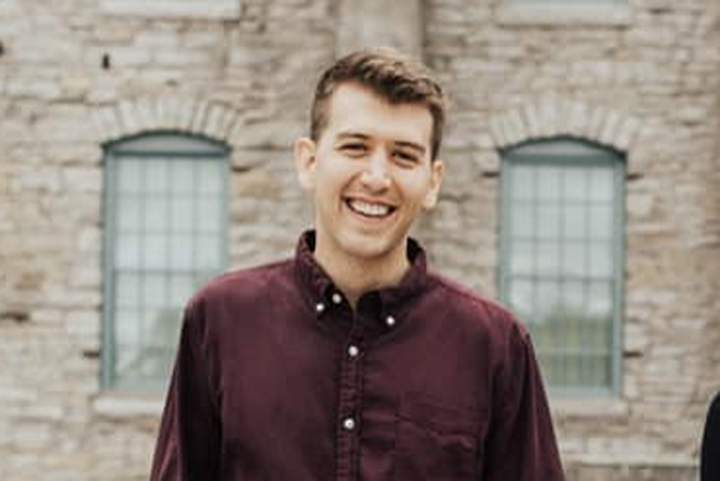 Tyler Moon, 25, suffered a cardiac arrest during a marathon in Minneapolis, Minn., on Oct. 6, 2019.