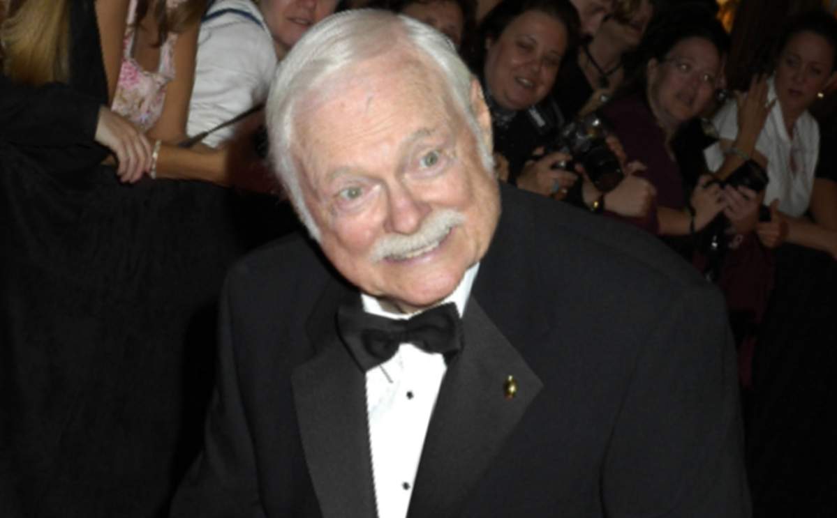John Clarke poses at the 31st Annual Daytime Emmy Awards, where he took home the Daytime Emmys Lifetime Achievement Award.