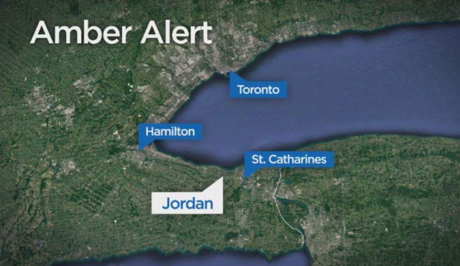 Map of Jordan, Ont.