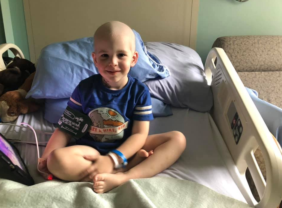 Jude has been diagnosed with Rhabdomyosarcoma of the Nasopharynx, a rare form of head and neck cancer.