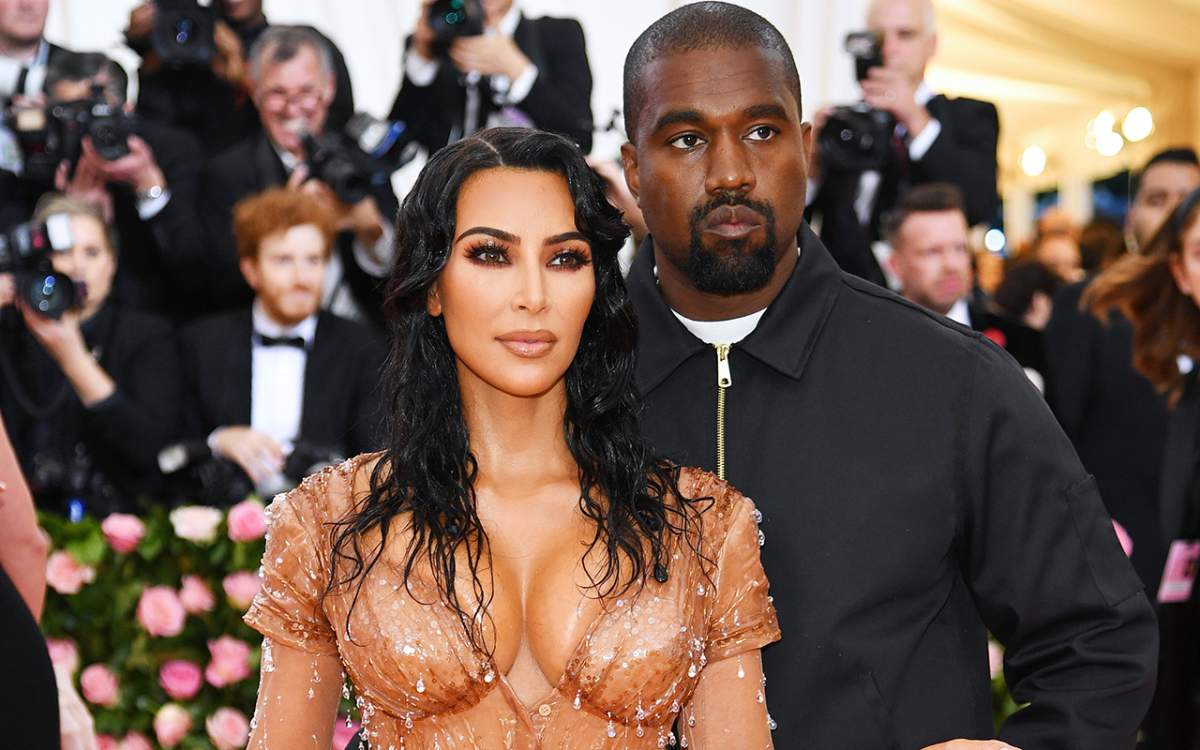 Kim Kardashian West and Kanye West attend The 2019 Met Gala Celebrating Camp: Notes on Fashion at Metropolitan Museum of Art on May 06, 2019 in New York City. 