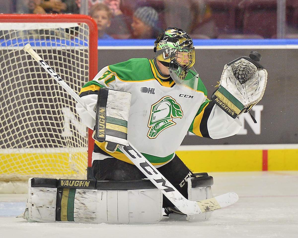 London Knights have traded Jordan Kooy to the Sarnia Sting.