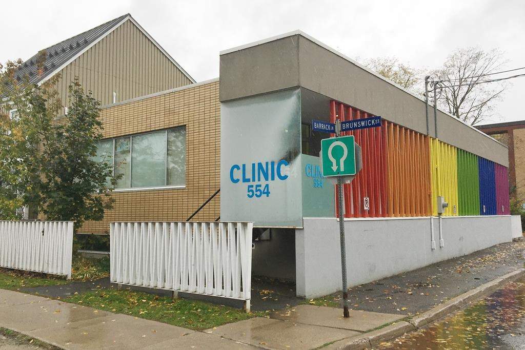 Clinic 554 in Fredericton, N.B., is shown on Thursday, Oct. 17, 2019. THE CANADIAN PRESS/Kevin Bissett