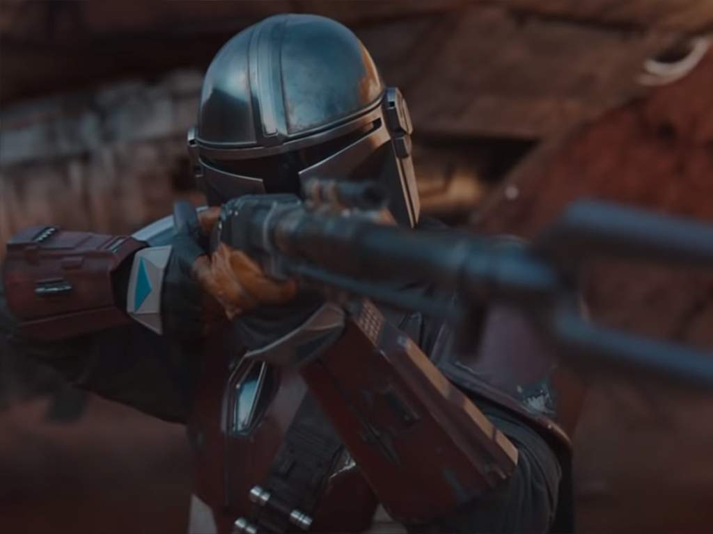 Pedro Pascal as The Mandalorian in the Jon Favreau and Disney+ original ‘Star Wars’ series ‘The Mandalorian,’ which is set to premiere on Nov. 12, 2019.