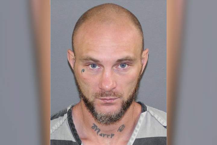 Matthew Carl Bushman, 36, is shown in this mugshot photo from Oct. 9, 2019.