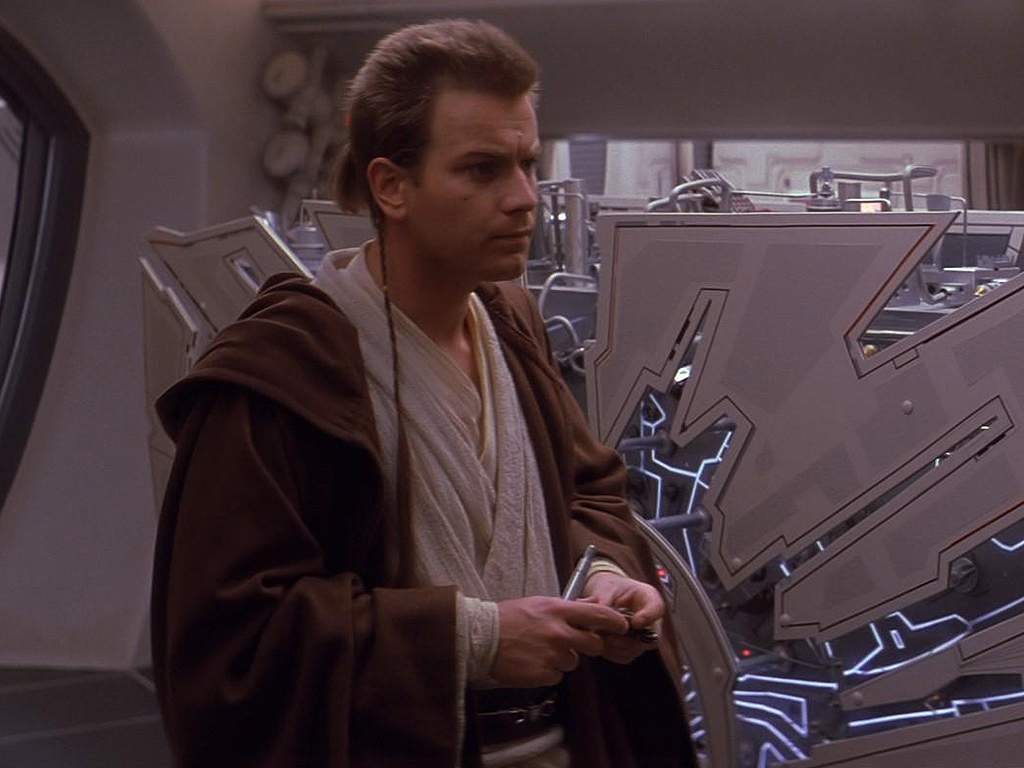 Ewan McGregor as Obi Wan Kenobi in 1999’s ‘Star Wars: Episode I — The Phantom Menace.’
