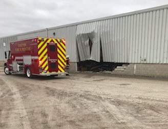 Emergency crews responded to a fatal crash near Exeter Thursday.