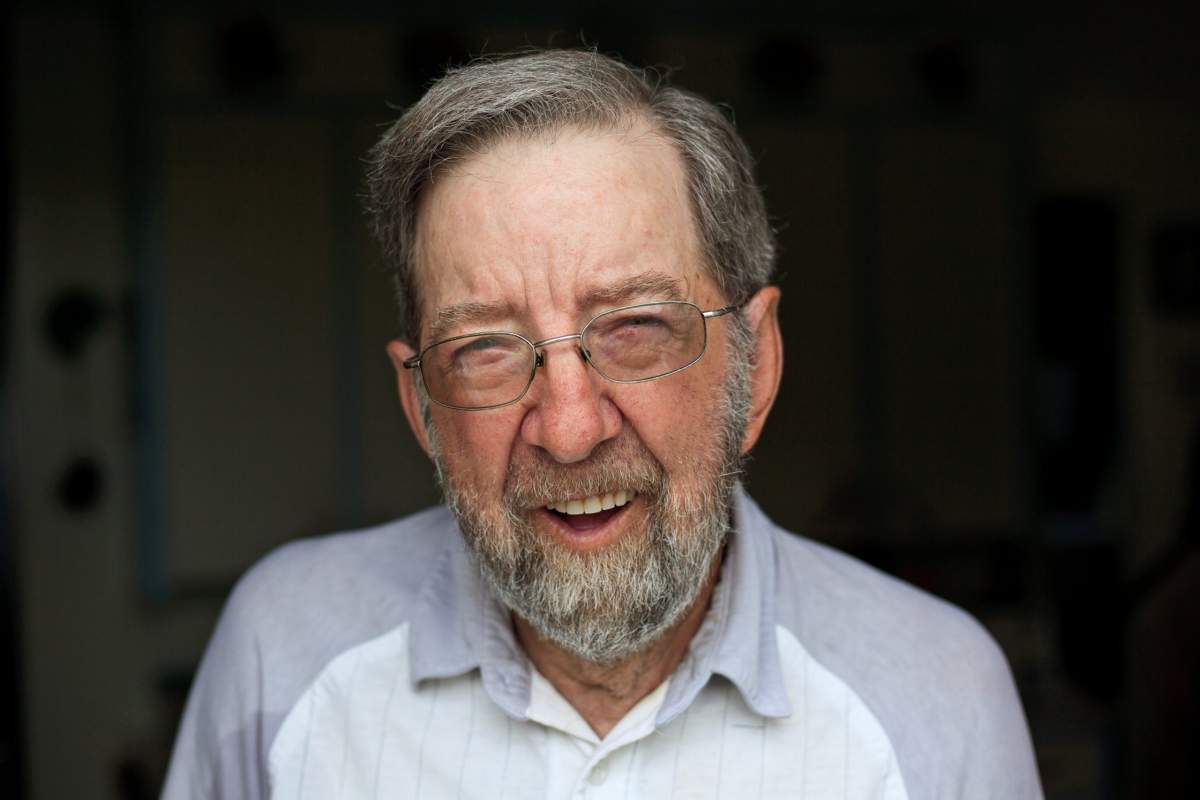 Frederick Slaunwhite’s tap water at home in Terence Bay, N.S., tested positive for lead levels above Health Canada’s limit. He’s seen here outside his house on July 31, 2019.