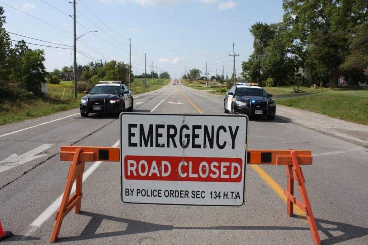 Wellington County OPP say a 77-year-old man has died.