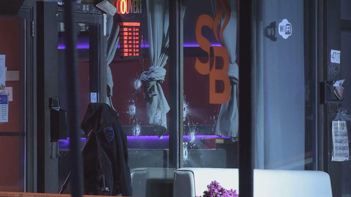Montreal police say they received reports of shots fired on Robert Boulevard late Tuesday night.