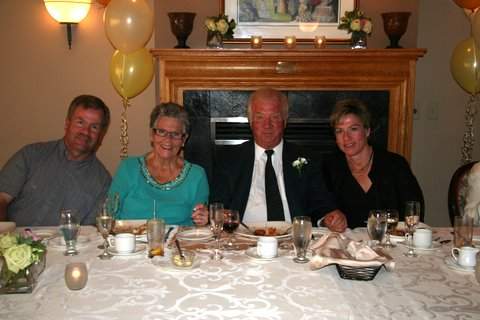 Members of the Leask family in Peterborough.