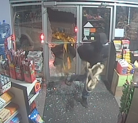 RCMP are searching for suspects after an ATM theft in Thorsby on Oct. 6, 2019. 