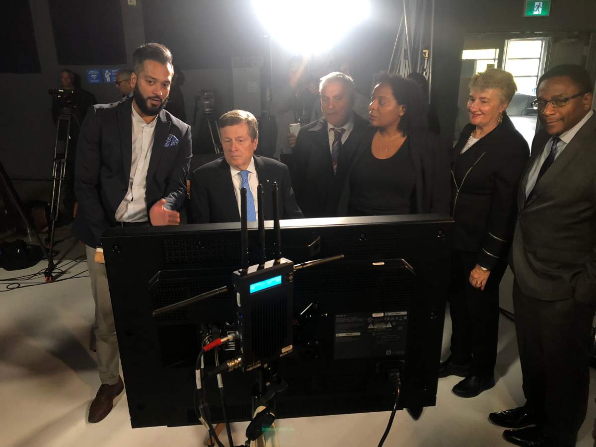 Mayor John Tory said he wants to see the city continue funding the Production Assistant Training Program.