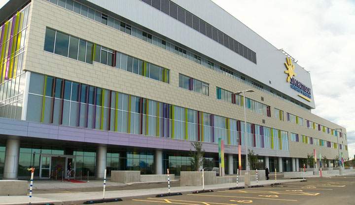 The Saskatchewan government says the opening of the Jim Pattison Children's Hospital contributed to the need to adjust health spending.