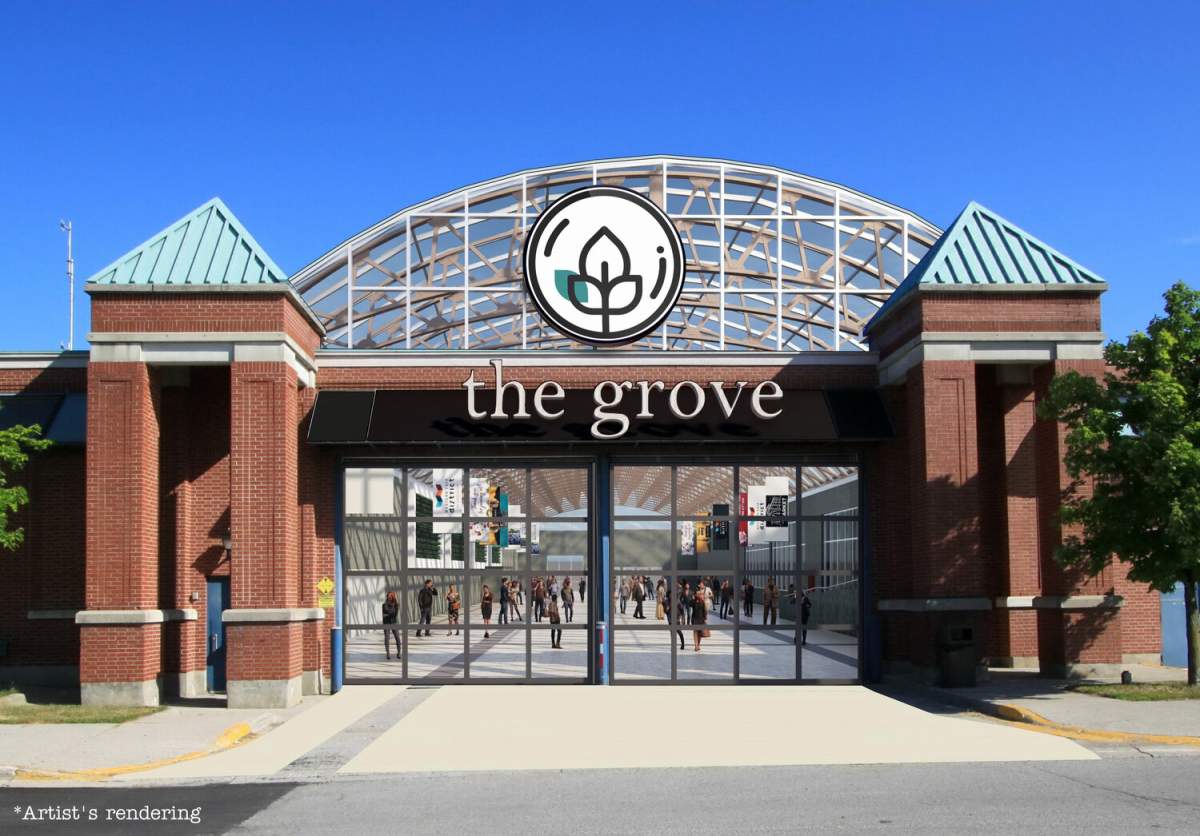 Food production, growing, retail, education and business services will take place in the repurposed building. .