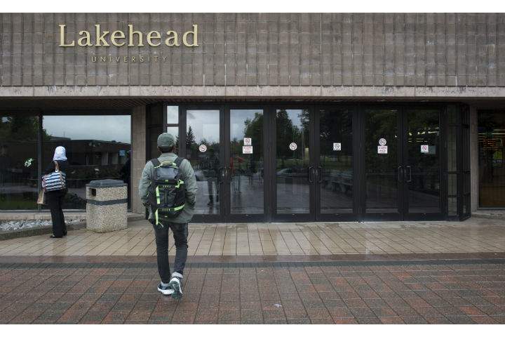 The survey was conducted by researchers from Lakehead University.