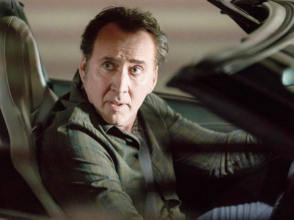 'A Score to Settle': Nicolas Cage, 2019.