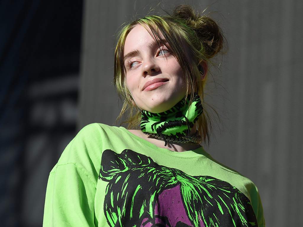 Billie Eilish at the 2019 iHeartRadio Music Festival Daytime Stage held at the Las Vegas Festival Grounds on Sept. 21, 2019 in Las Vegas, Nev.