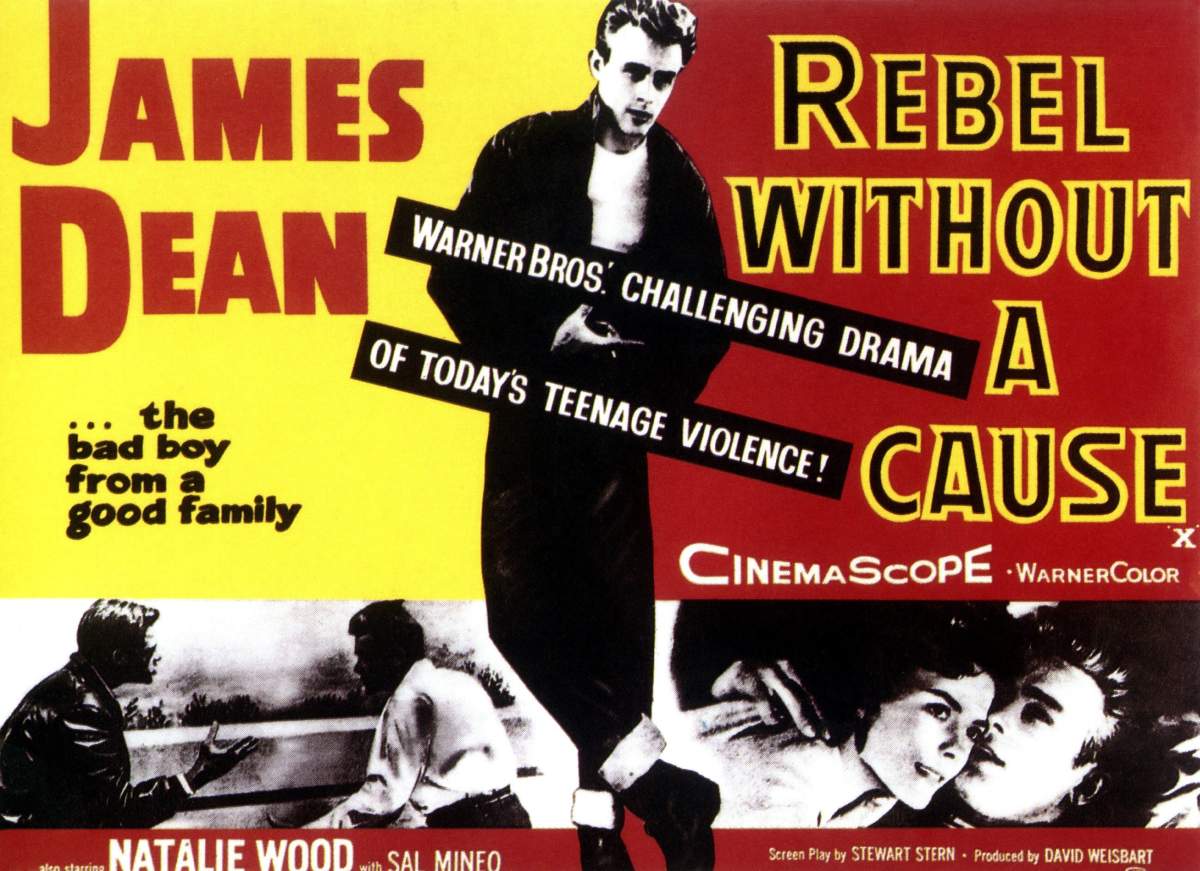 Official ‘Rebel Without a Cause’ (1955) poster.