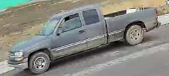 Calgary police are looking for the driver of this truck seen near three house fires being investigated as cases of arson in Calgary in early November.
