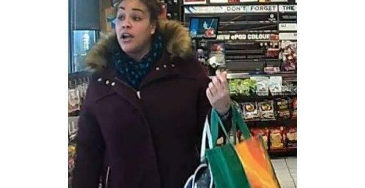 An unknown woman threw hot coffee in a store employee's face at a local Circle K Friday afternoon, police say.