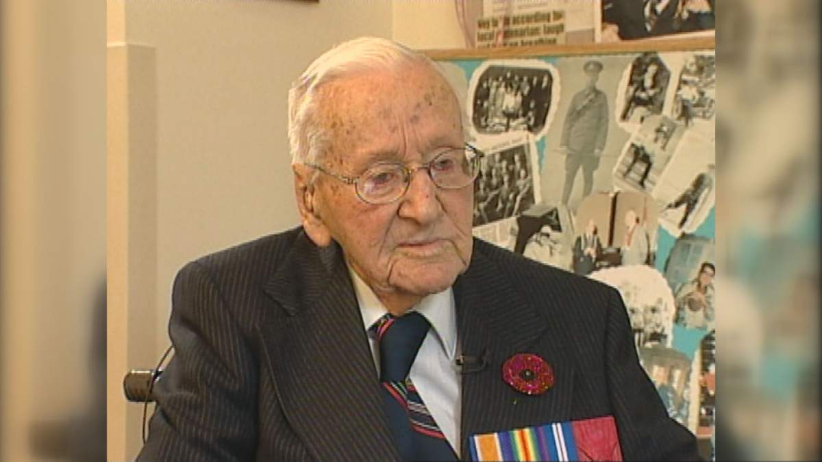 Clare Laking was an 18-year-old in Ontario when he joined the army over his father’s objections.