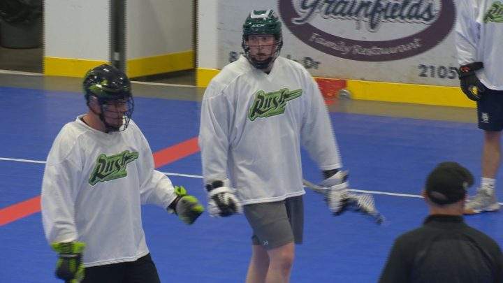 Forward Colin Berglof is hoping to make the most of his opportunity after becoming the latest homegrown player to be drafted by the Saskatchewan Rush.
