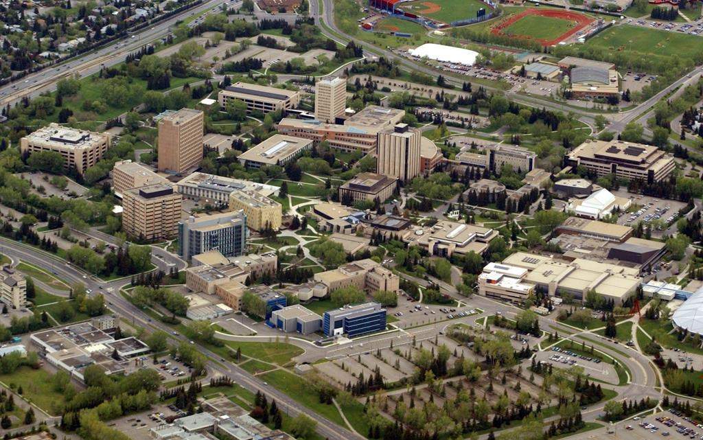 The campus of the University of Calgary, Saturday, May 29, 2004.