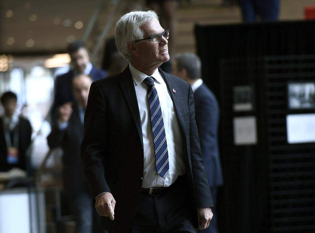 Former minister of international trade diversification Jim Carr.