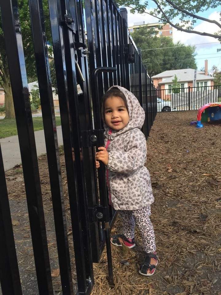 A photo of 2-year-old Crystal.