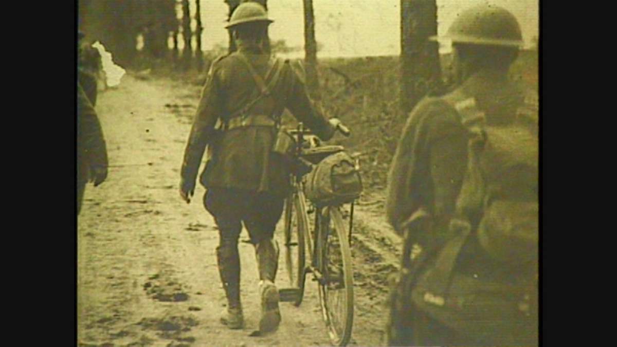 The Canadian Corps of Cyclists was an important reconnaissance battalion that only existed in the First World War.