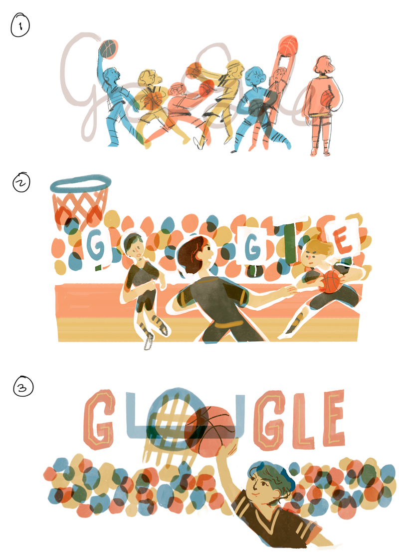 Edmonton Grads legendary basketball team honoured in Google Doodle - image