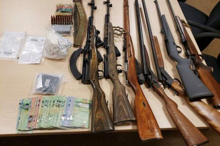 Two men from Orangeville and a man and woman Shelburne have been charged with numerous drug trafficking-related offences, police say.