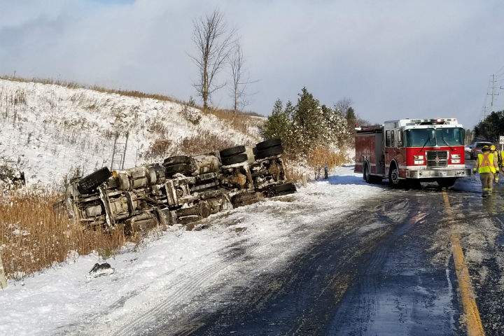 County Road 21 is closed between the 8th and 10 lines and at the north and south part of the 9th line.