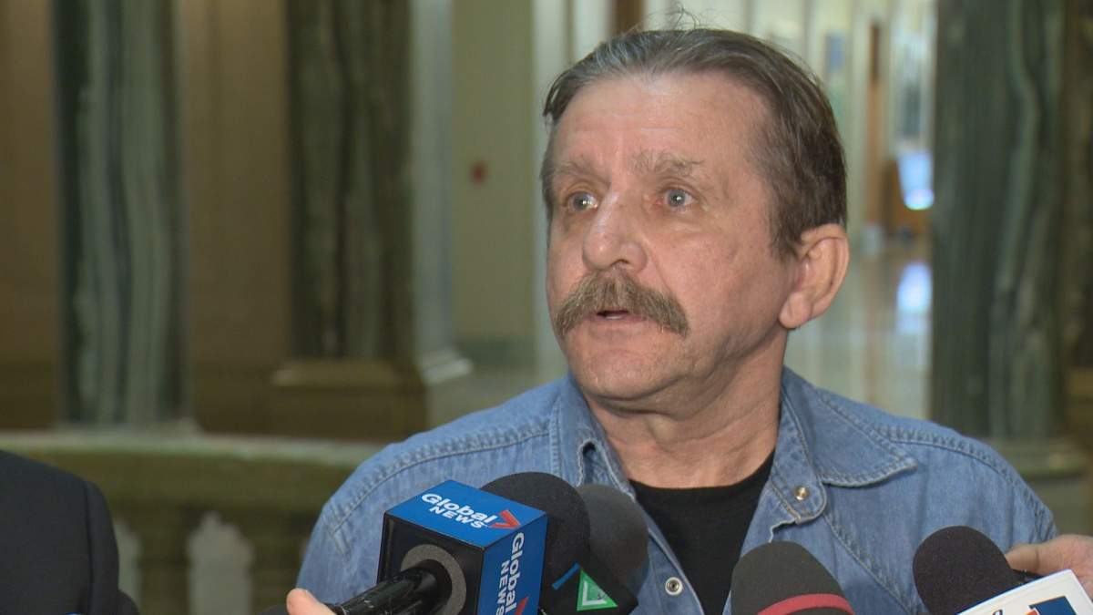 La Ronge resident Gary Veteri travelled to Regina to deliver a petition calling on the construction of a promised long-term care home in his community. The new care-home was first promised in 2014. 