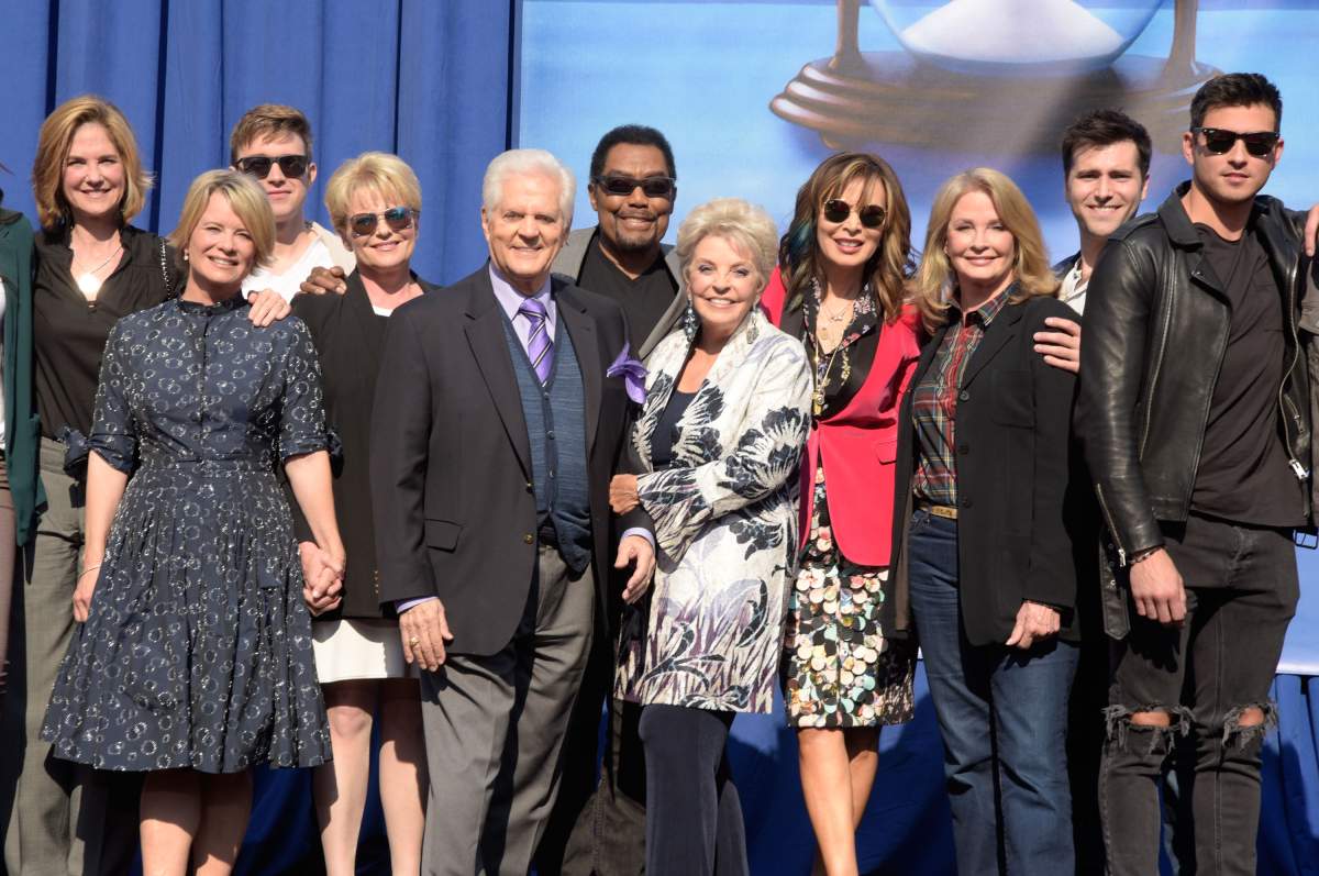 Group shot of several members of the 'Days Of Our Lives' cast at NBC's 'Days Of Our Lives' Day Of Days fan event at Universal CityWalk on Nov. 10, 2018 in Universal City, Calif.