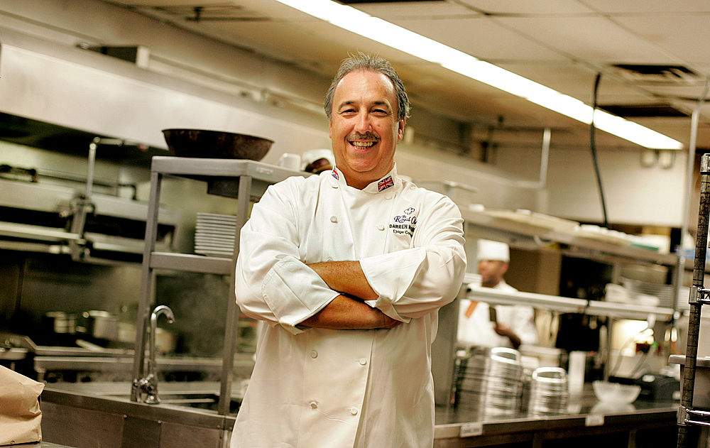 Darren McGrady, former personal chef of Princess Diana, was in Toronto on Aug. 27, 2007 to promote his memoir and cookbook. McGrady, who now works for a family in Dallas, was photographed in the kitchen at the Hilton hotel on Richmond St. West.