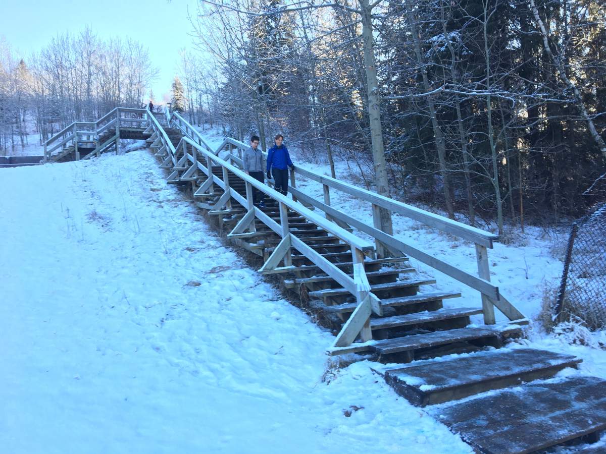 The Grandview Heights Stairs on November 21, 2019.
