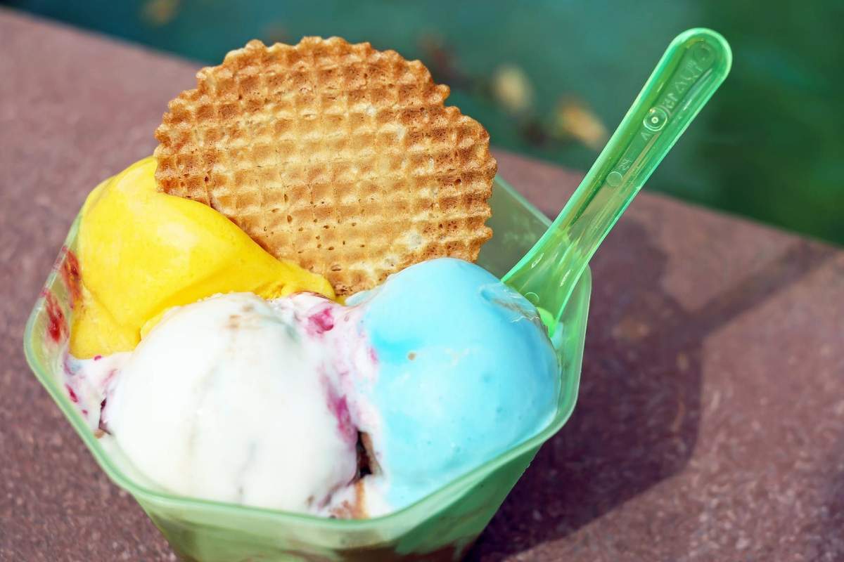 Authorities retrieved a sexual assault suspect's DNA from an ice cream spoon.