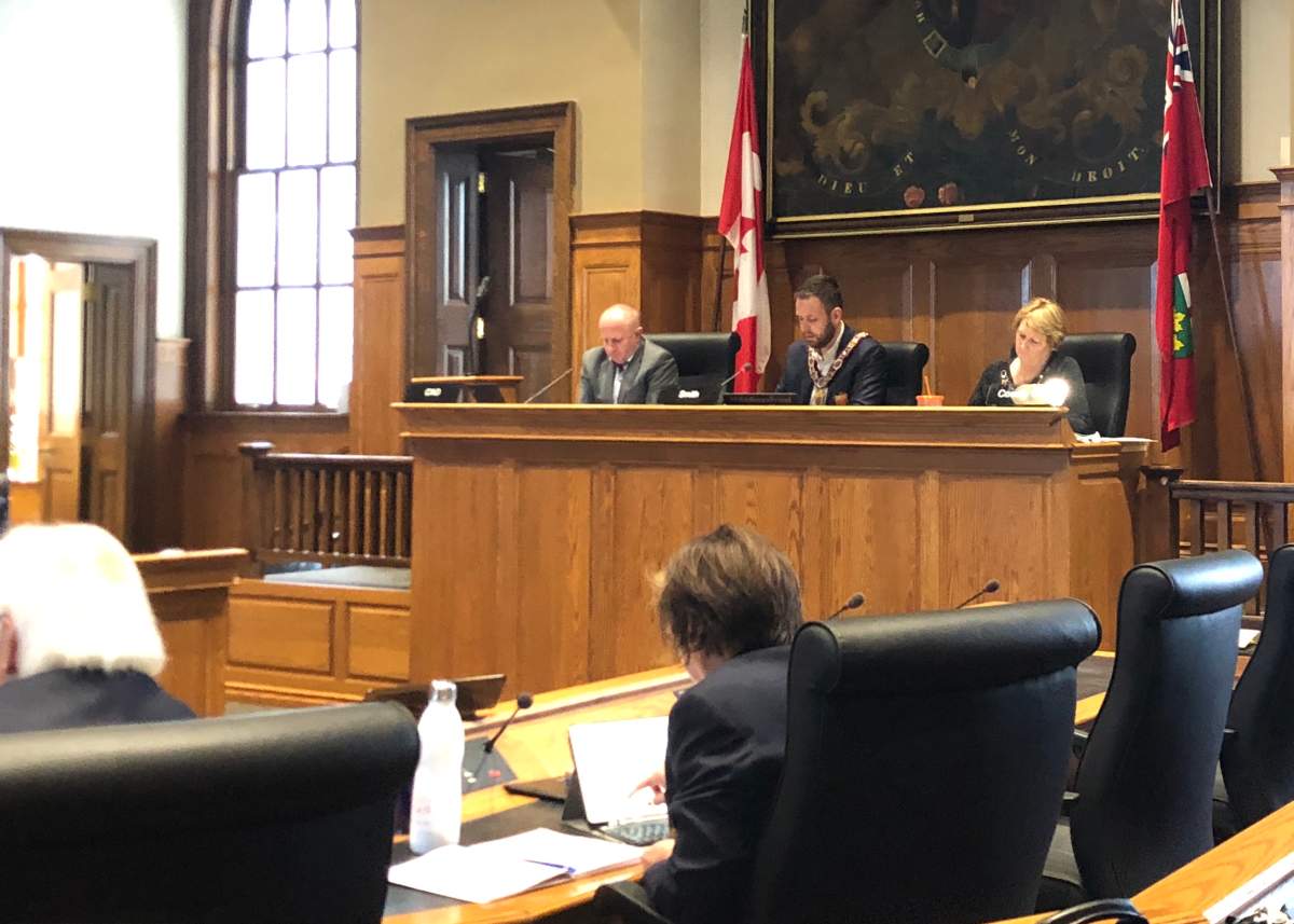 Middlesex County Council meeting to discuss Land Ambulance cost  .