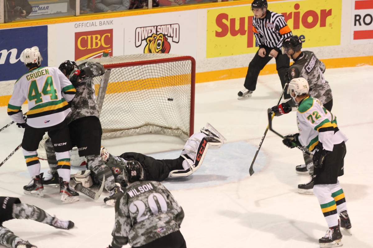 London Knights knock off Owen Sound for fifth-straight victory - image