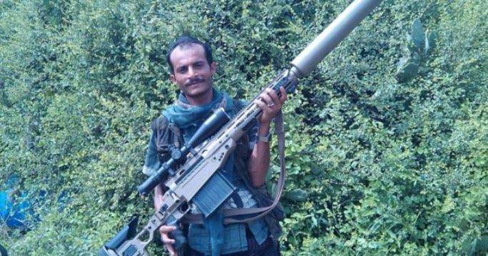 An image from social media that appears to show a Canadian made LRT-3 sniper rifle. (ARES)