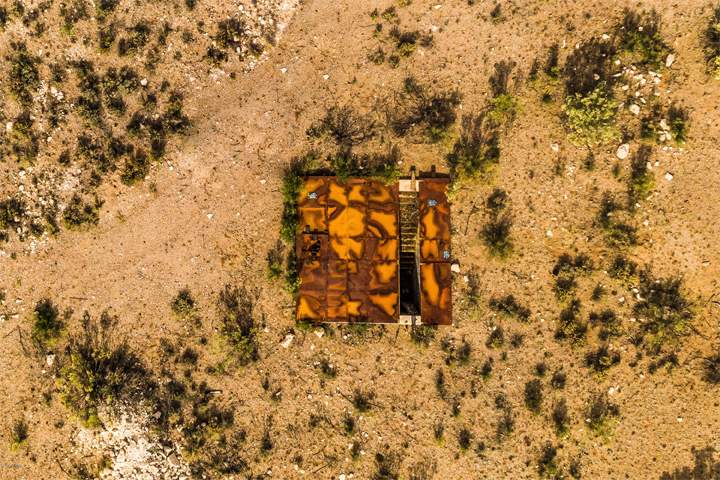 A Titan II missile complex is shown from above.