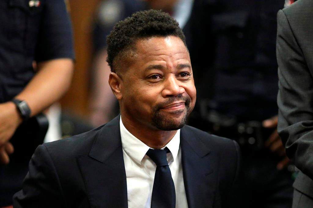 Cuba Gooding Jr. appears in court in New York on Thursday, Oct. 31, 2019.