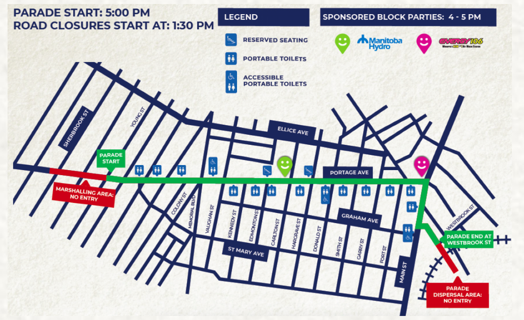 The Winnipeg Santa Claus Parade will makes its way through the downtown core Nov. 16.