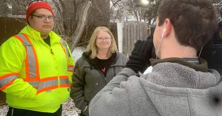 Founders of Queen City Patrol, Wade LeCaine and Patty Will (right). 