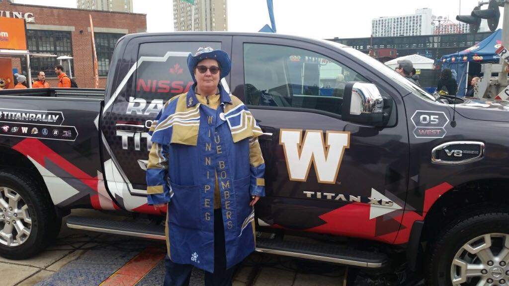 Bomber fan Chris Murash.