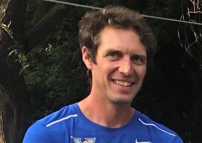 Barney Williams, coach of the University of Victoria Vikes women's rowing team, is pictured in a handout photo taken in August 2018 at the Royal Canadian Henley Regatta in St. Catharines, Ont. 