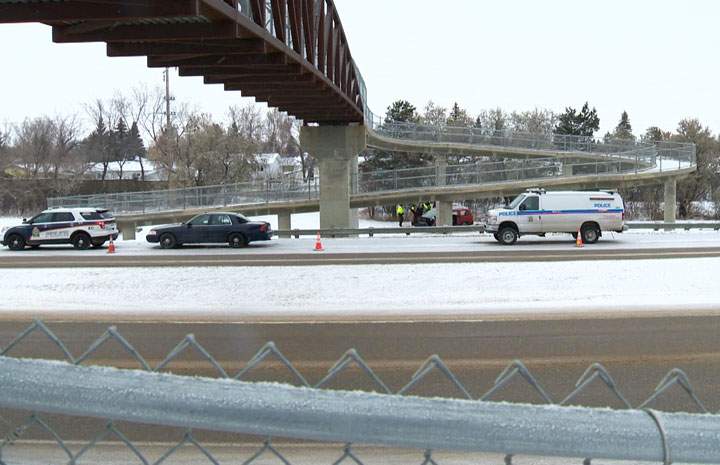 Four in hospital after overnight crash in Saskatoon