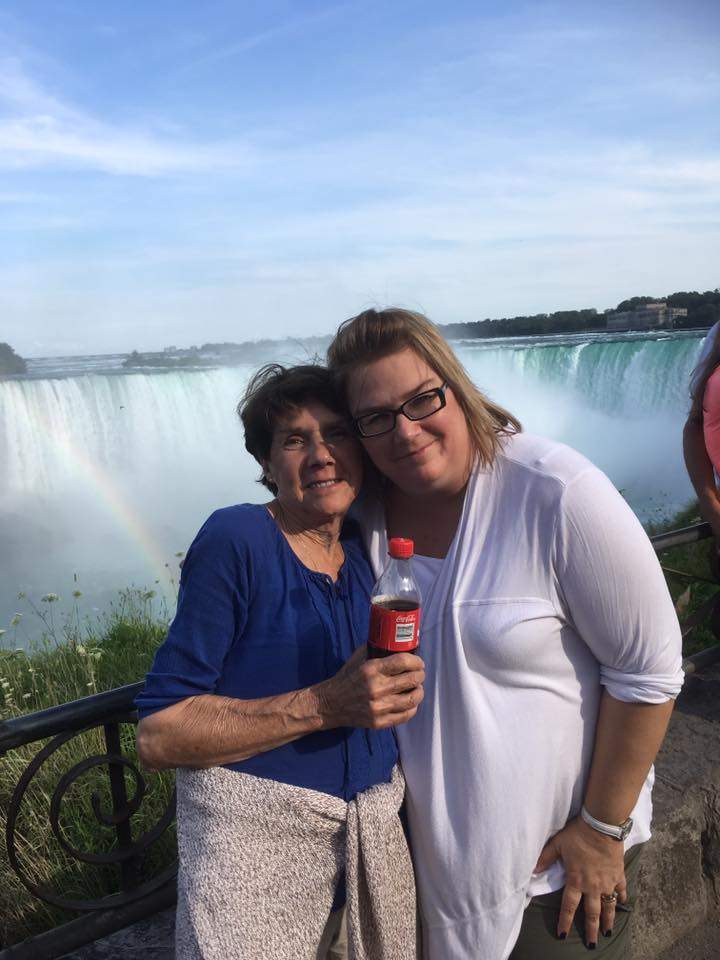 Theresa Malo and her daughter Caroline Dupuis